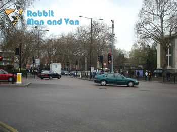 Punctual man and van in Cambridge Heath